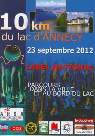 10km annecy 2012
